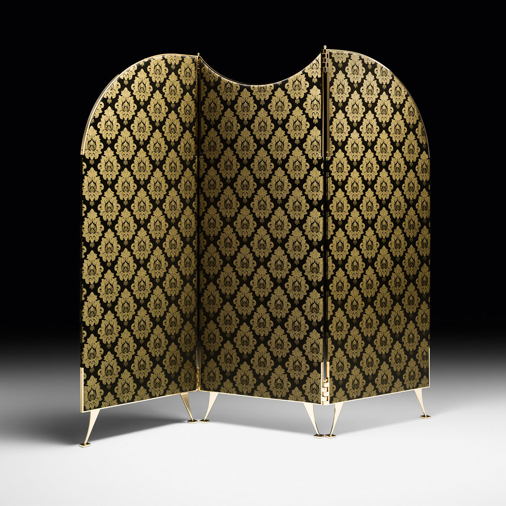 Gold Designer Dressing Screen