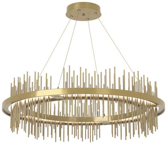 Gossamer Circular LED Pendant - Modern Brass - Modern Brass