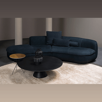 Modern Curved Modular Baxter Sofa