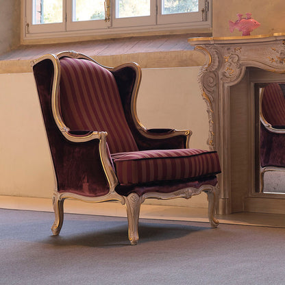 High Backed Venetian Style Armchair