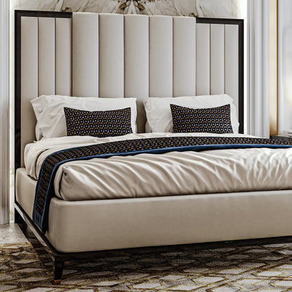 High End Art Deco Style Bed