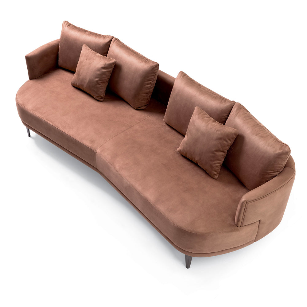 High End Contemporary Curved Sofa