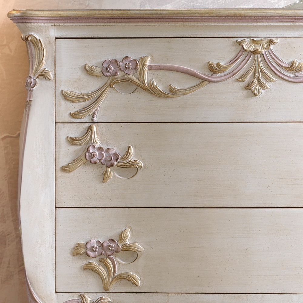 Carved Italian Chest Of Drawers