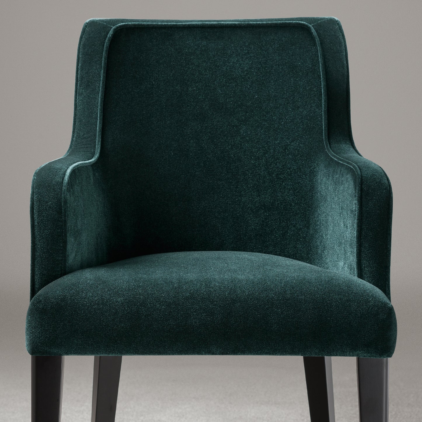 High End Occasional Velvet Armchair