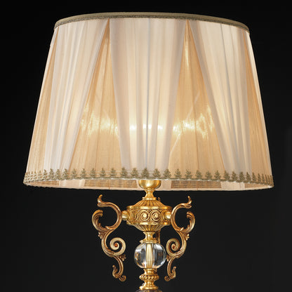 High End Ornate Glass Table Lamp