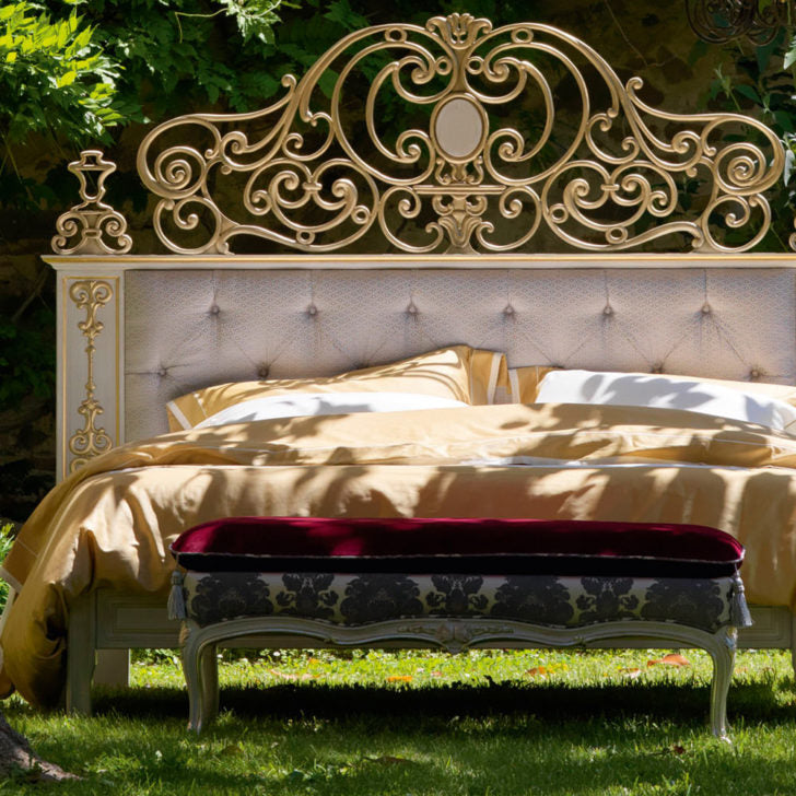 High End Venetian Style Brass Bed