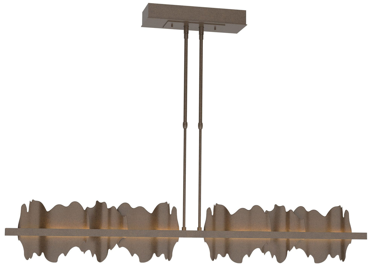 Hildene 51.9" Bronze & Bronze Short LED Pendant