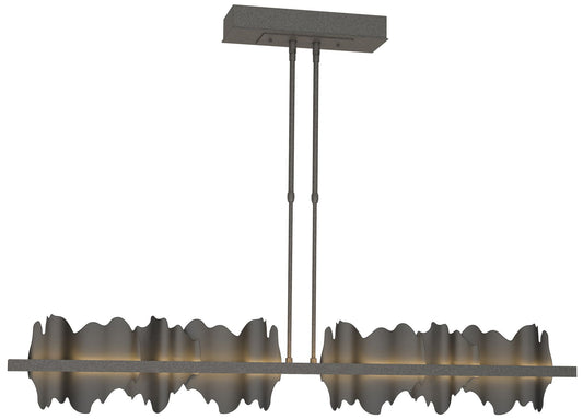 Hildene 51.9" Wide Large Natural Iron And Black LED Pendant