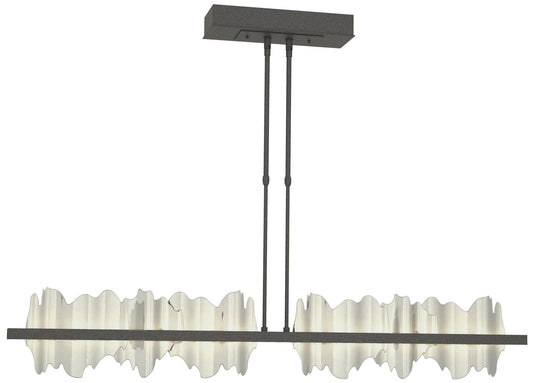 Hildene 51.9" Wide Large Natural Iron And Sterling LED Pendant
