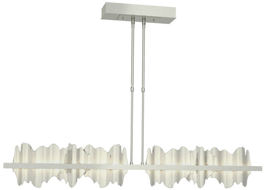 Hildene 51.9" Wide Large Sterling And Sterling LED Pendant