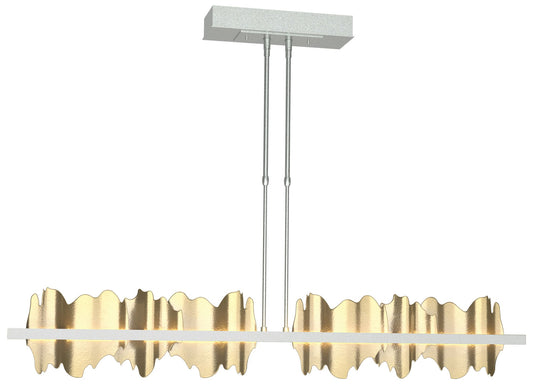 Hildene 51.9"W Modern Brass Accented Large  Standard LED Pendant