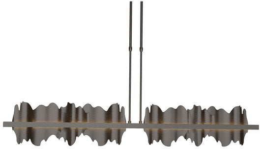 Hildene 51.9"W Oil Rubbed Bronze Long LED Pendant