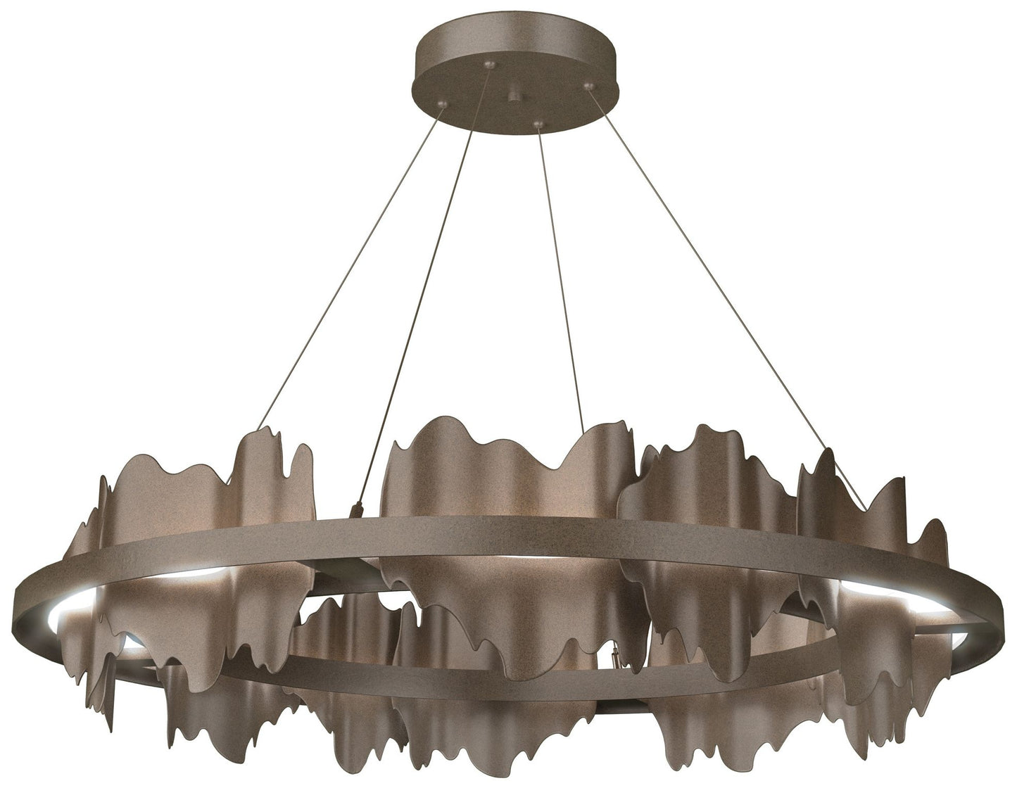 Hildene Circular LED Pendant - Bronze - Bronze