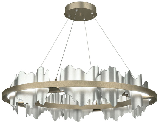 Hildene Circular LED Pendant - Gold - Platinum