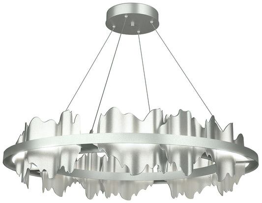 Hildene Circular LED Pendant - Platinum - Platinum