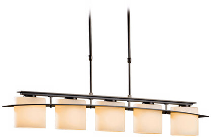 Hubbardton Forge Arc Ellipse 5-Light Wrought Iron Chandelier