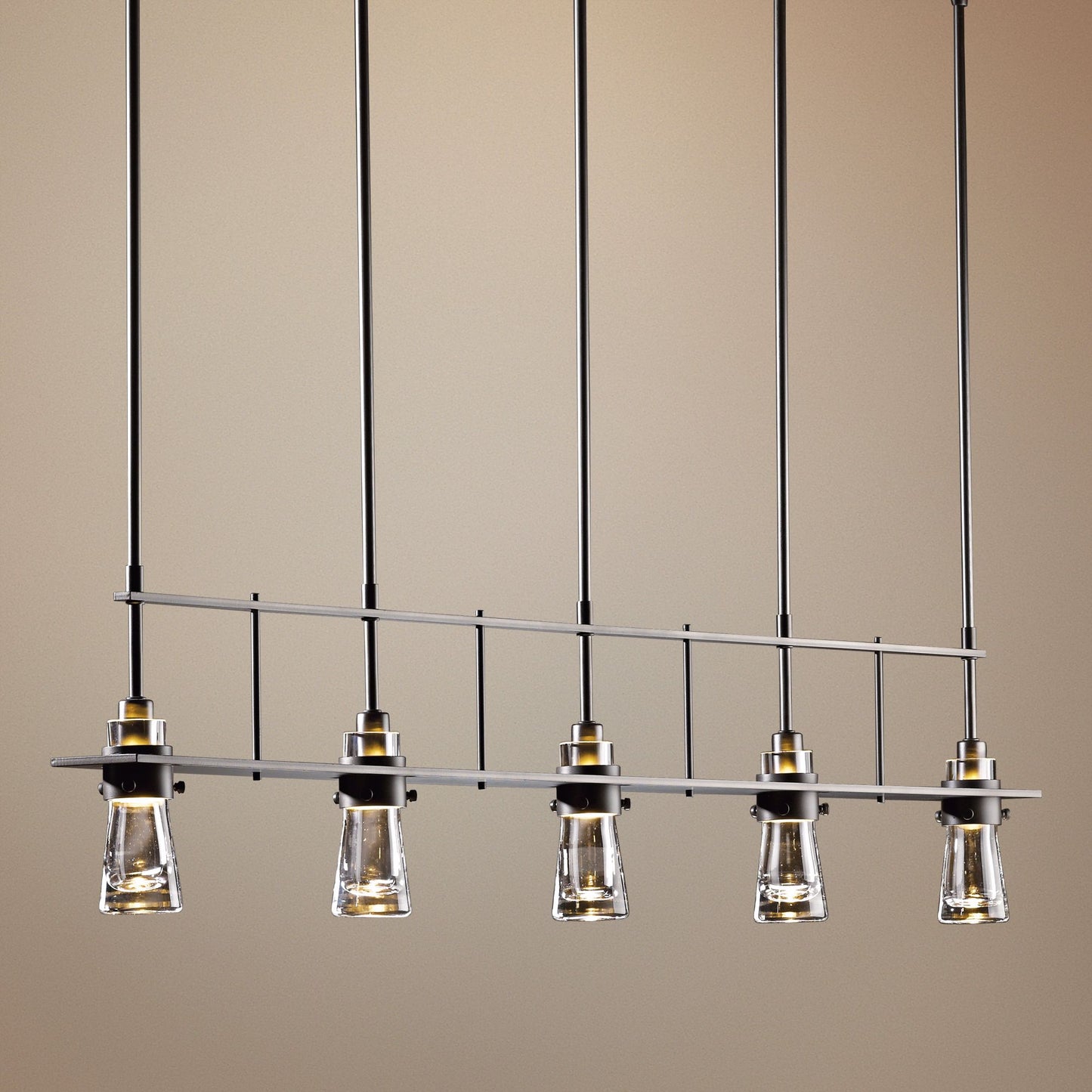 Hubbardton Forge Erlenmeyer Dark Smoke 5-Light Pendant