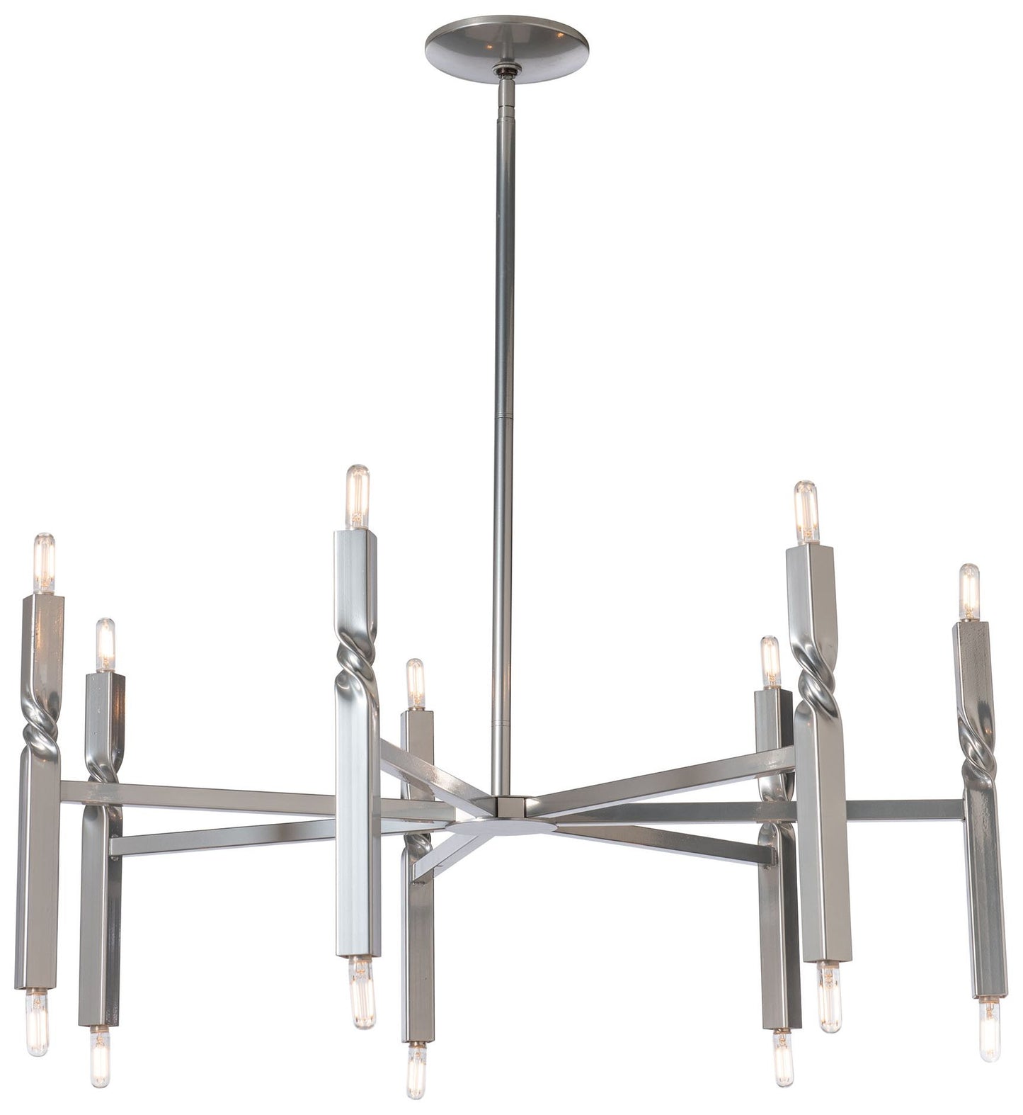 Hubbardton Forge Helix 37 1/2" Wide 14-Light Modern Pendant