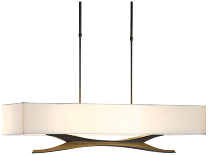 Hubbardton Forge Moreau 42" Wide Dark Smoke Modern Pendant Light