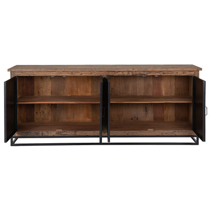 Industrial Recycled Wood Sideboard