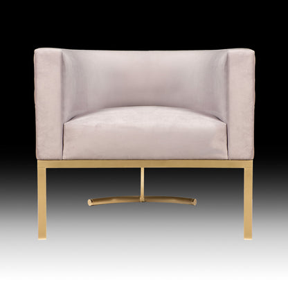 Interlaced Satin Tub Chair