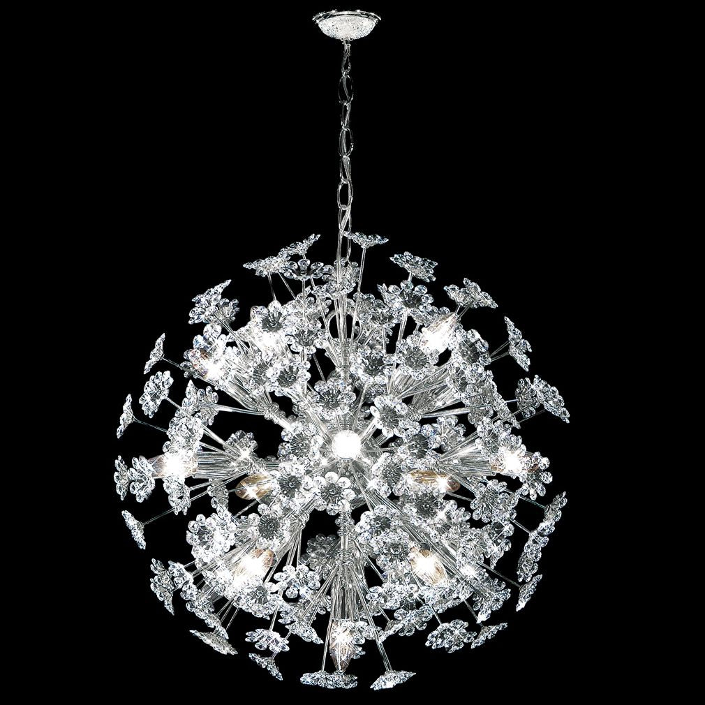 James R Moder 23" Diameter Ball Chandelier