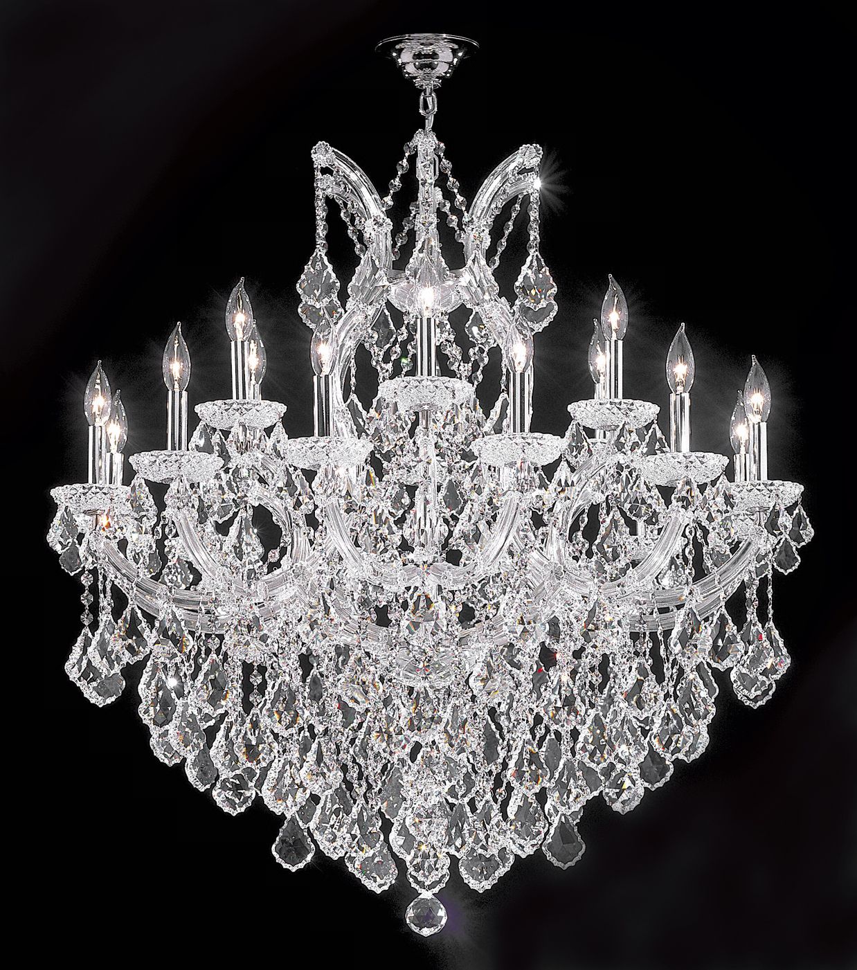 James R. Moder 37" Wide Maria Teresa Grand Chandelier