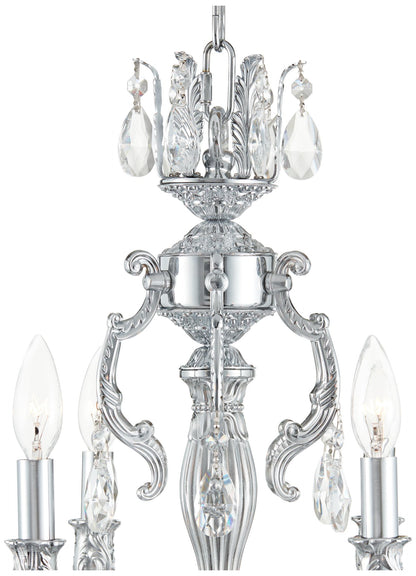 James R. Moder Brindisi 28" Wide Silver 12-Light Chandelier