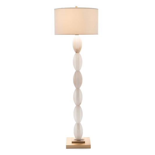 John Richard Crisscross Stacked Floor Lamp