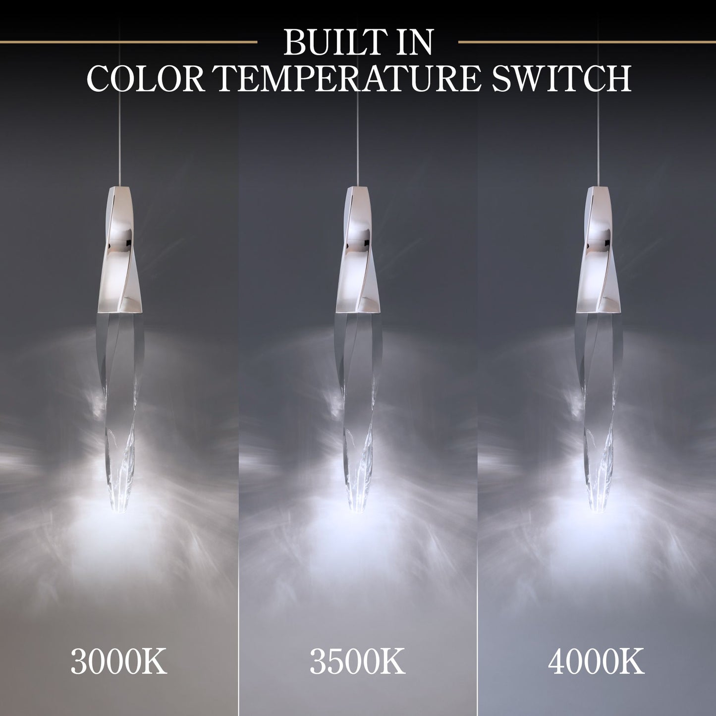 Kindjal 18"H x 40"W 14-Light Crystal Multi-Light Pendant in Polis