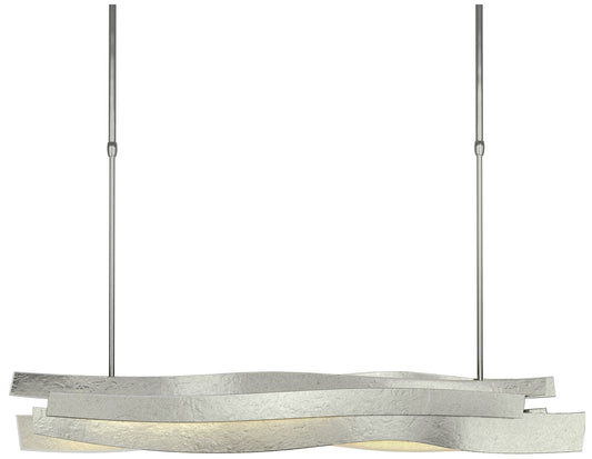 Landscape LED Pendant  - Sterling Finish - Standard Height