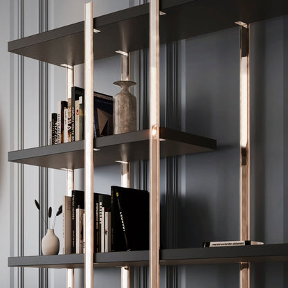 Large Contemporary Open Bookcase