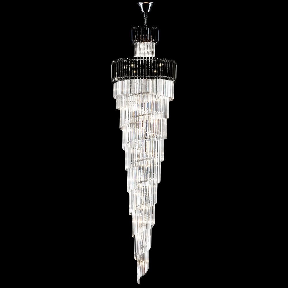 Large Entry Crystal Chandelier