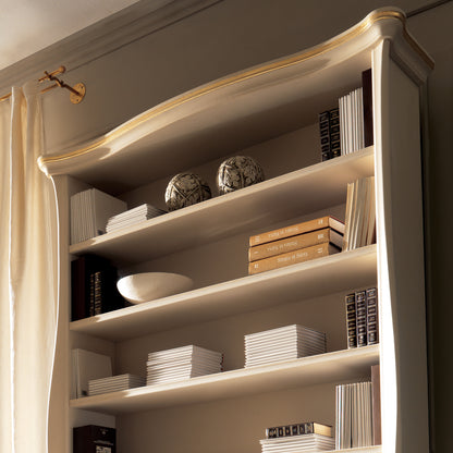 Large Italian Luxury Freestanding Bookcase