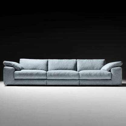 Large Linen Designer Modular Sofa