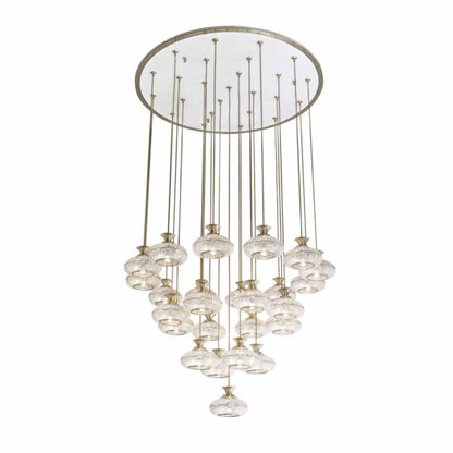 Large Crystal Pendant Style Chandelier