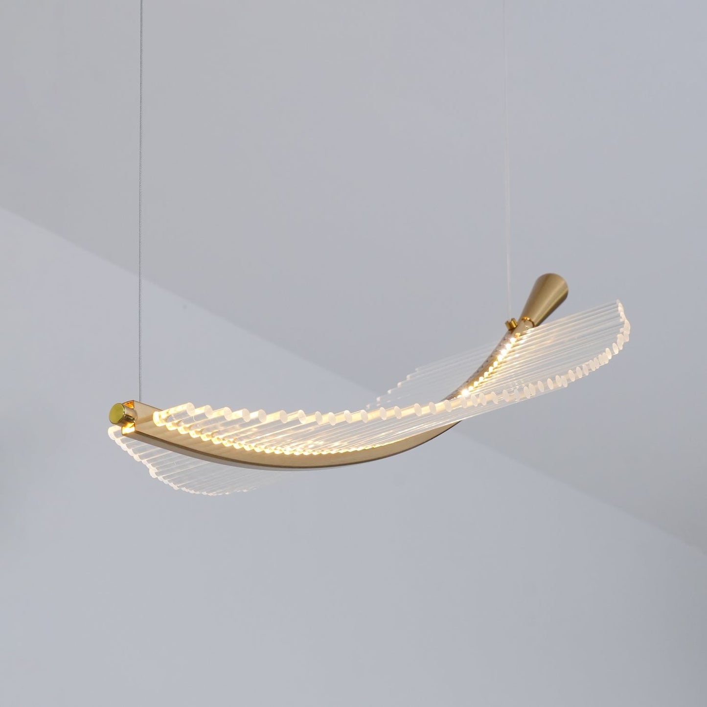 Leaf LED Gasolier Chandelier