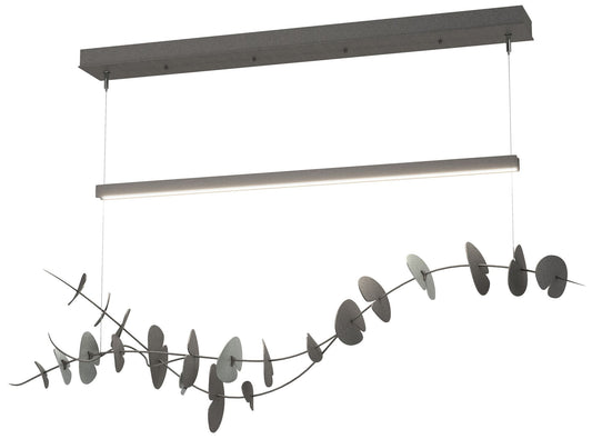 Lily LED Pendant - Iron - Platinum