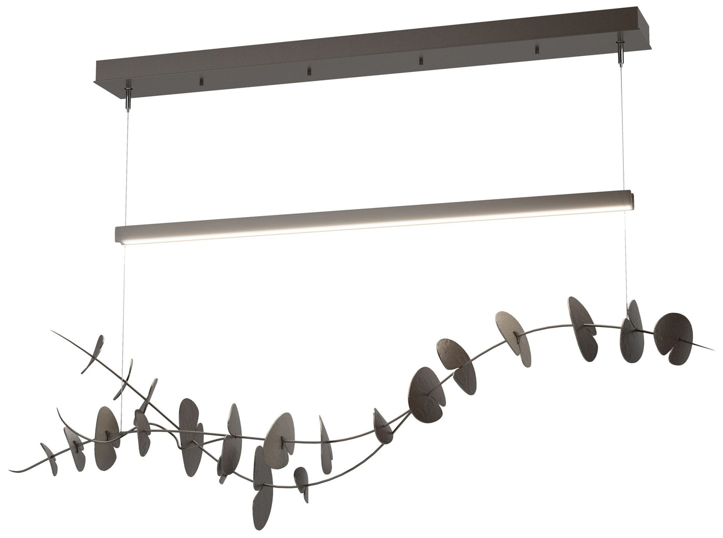 Lily LED Pendant - Oil Rubbed Bronze - Dark Smoke