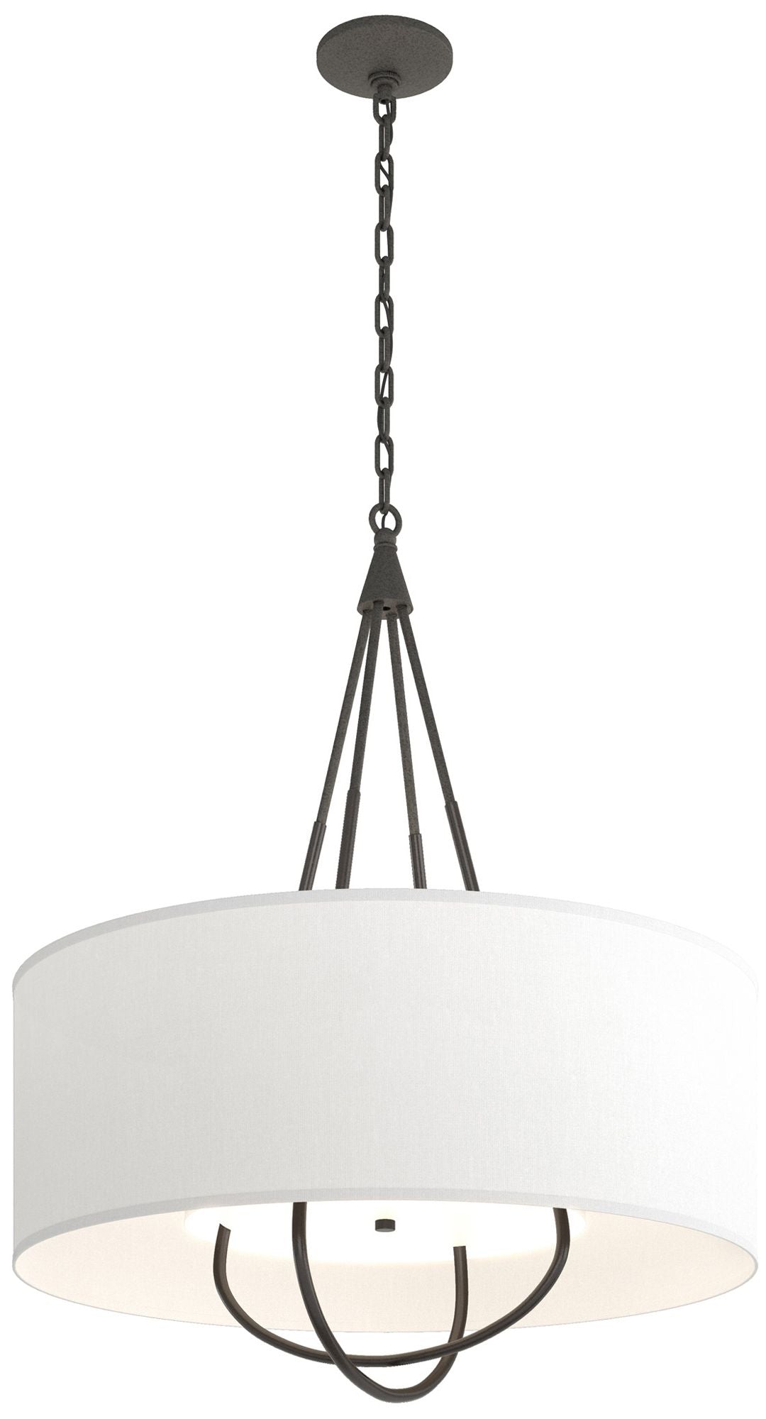 Loop Pendant - Iron - Oil Rubbed Bronze - Anna Shade