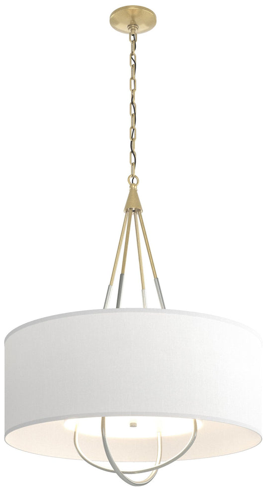 Loop Pendant - Modern Brass - Platinum - Anna Shade