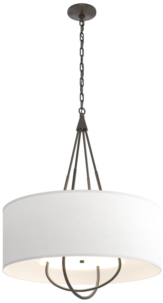 Loop Pendant - Oil Rubbed Bronze - Dark Smoke - Anna Shade