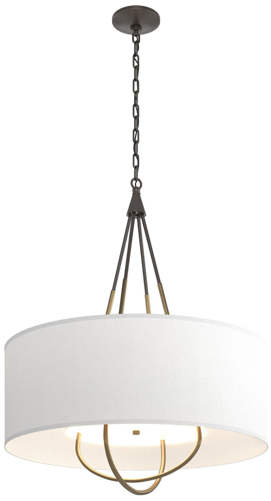 Loop Pendant - Oil Rubbed Bronze - Gold - Anna Shade