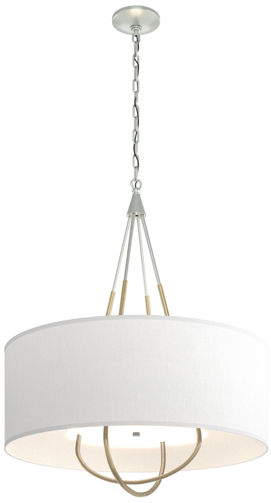 Loop Pendant - Platinum - Modern Brass - Anna Shade