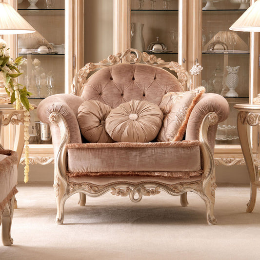 Luxurious Designer Italian Armchair