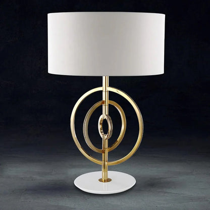 Luxury 24 Carat Gold Plated Crystal Table Lamp