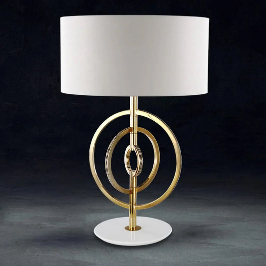 Luxury 24 Carat Gold Plated Crystal Table Lamp