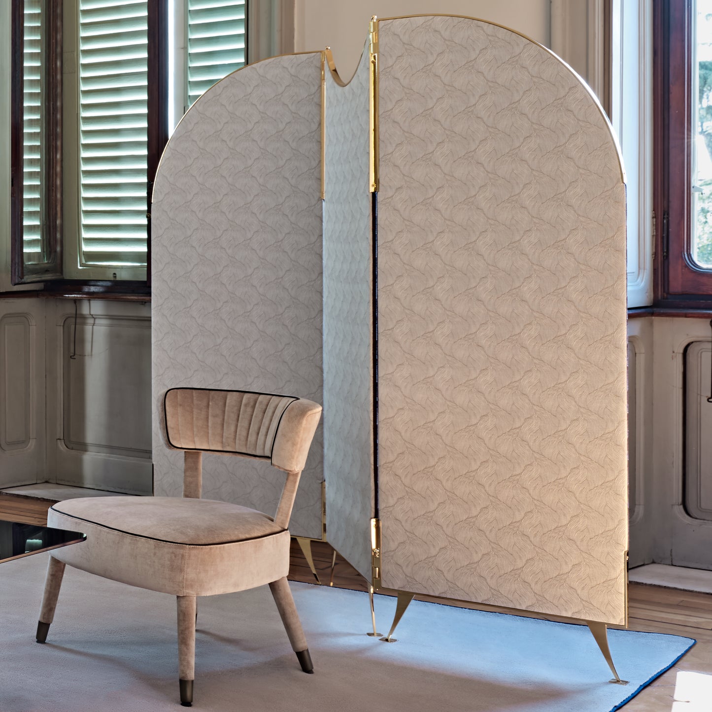 Luxury 3 Leaf Dressing Screen