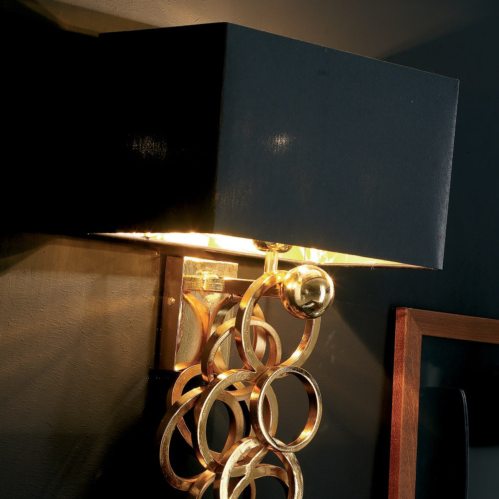 Luxury Contemporary Italian Gold Wall Lamp