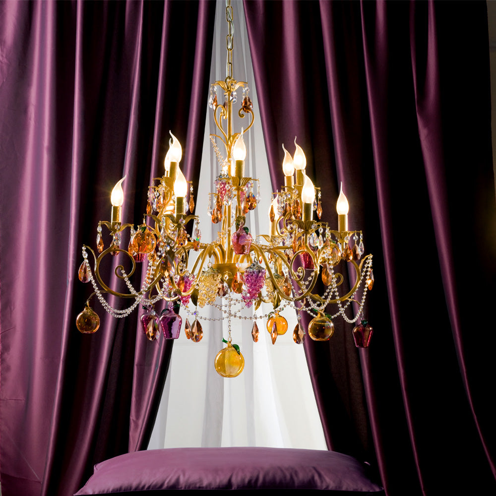 Luxury Bohemian Crystal Pendant Chandelier